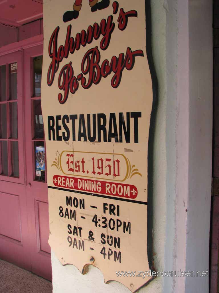 026: Johnny's Po-Boys Restaurant, New Orleans - Established 1950