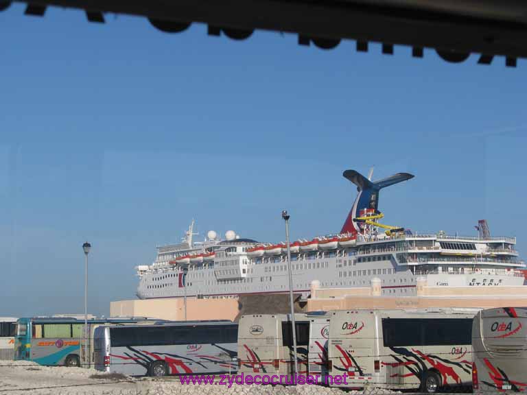 012: Carnival Fantasy, John Heald Bloggers Cruise 2, Progreso, Uxmal tour, 
