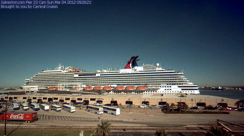 001: Carnival Magic, BC5, John Heald's Bloggers Cruise 5, Embarkation Day, Our ship has come in!
