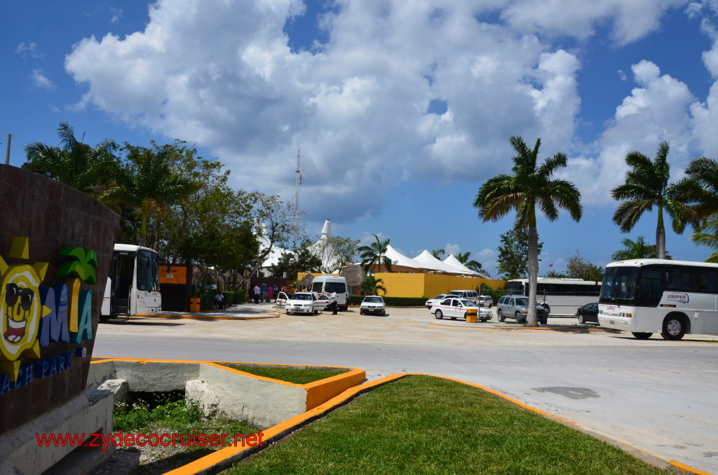 062: Carnival Magic, BC5, John Heald's Bloggers Cruise 5, Cozumel, Island Taxi Tour, Playa Mia, 