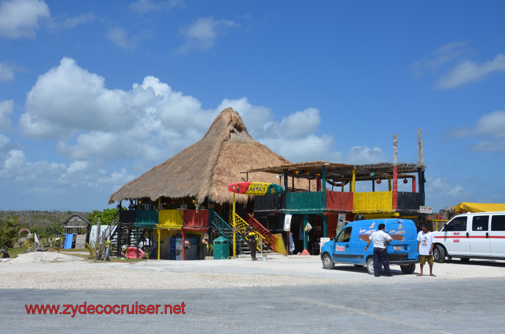 093: Carnival Magic, BC5, John Heald's Bloggers Cruise 5, Cozumel, Island Taxi Tour, Rasta's, (Bob Marley Bars)