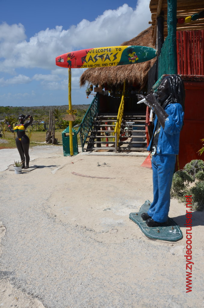 135: Carnival Magic, BC5, John Heald's Bloggers Cruise 5, Cozumel, Island Taxi Tour, Rasta's, (Bob Marley Bars)