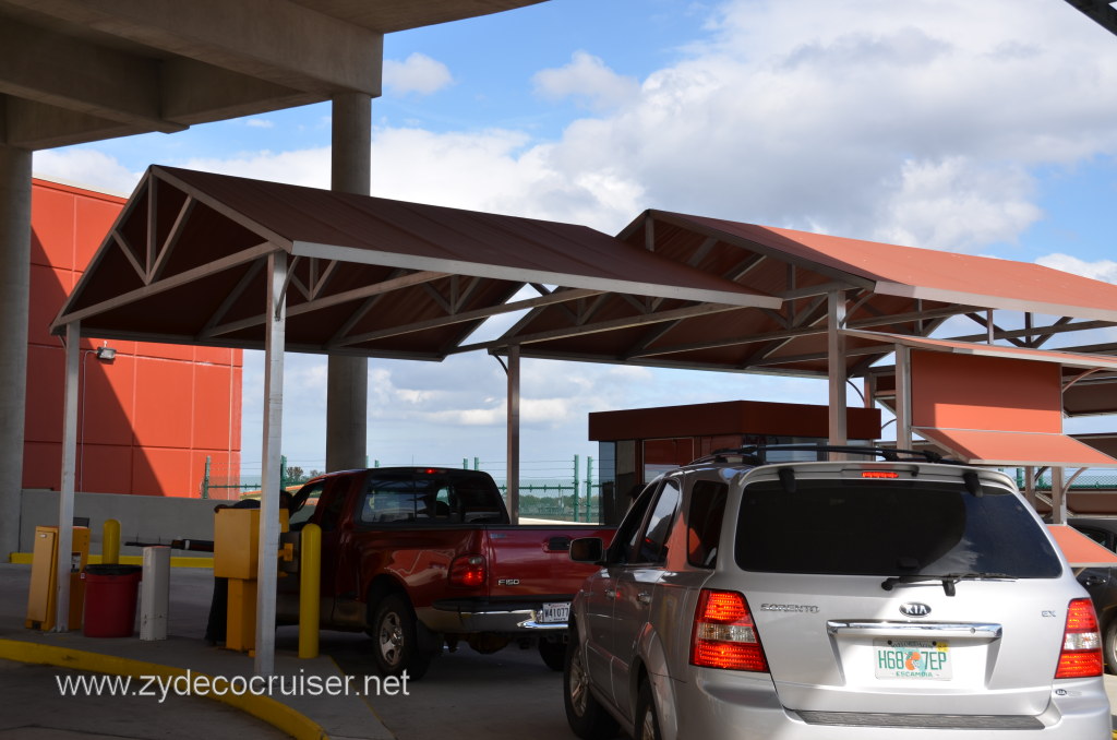 014: Parking, Erato Street cruise terminal