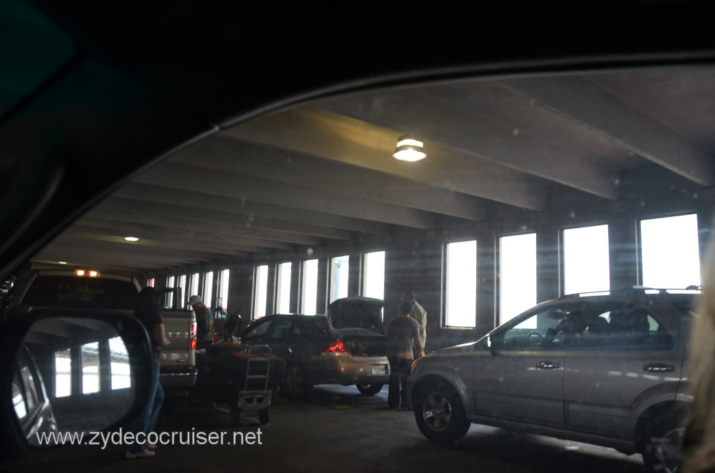018: Parking, Erato Street cruise terminal, New Orleans,