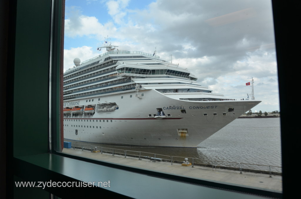 025: There she is, Carnival Conquest finally arrives back home in New Orleans, MY New Orleans, 