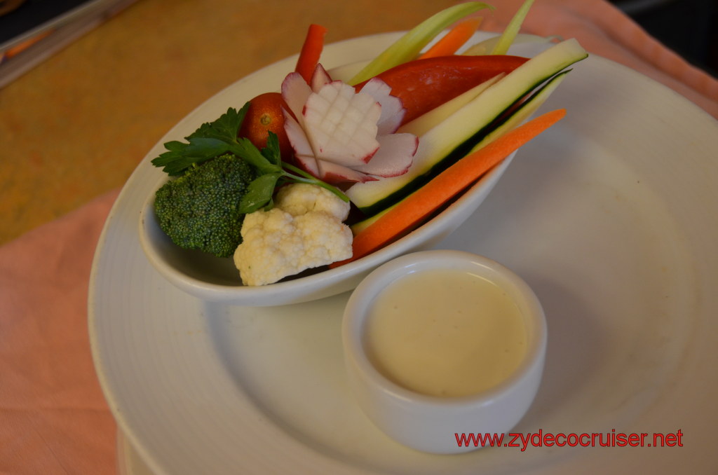 Assorted Vegetable Sticks with Blue Cheese Dip