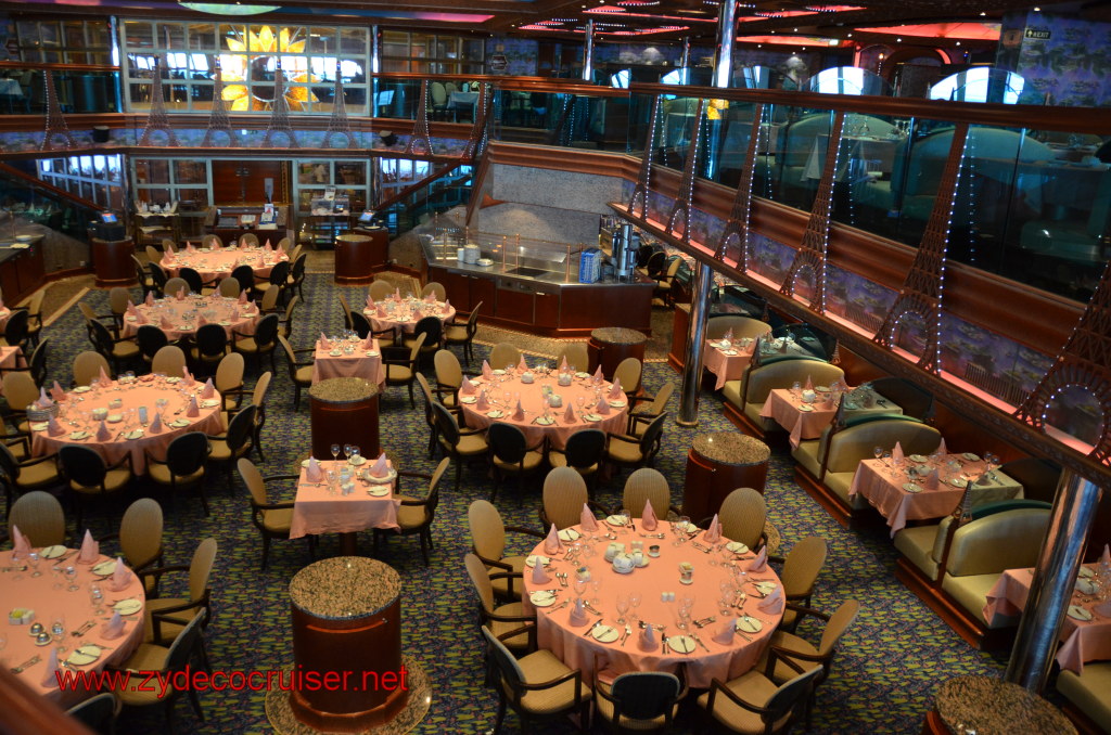 095: Carnival Conquest, Nov 19, 2011, Sea Day 3, Monet Restaurant