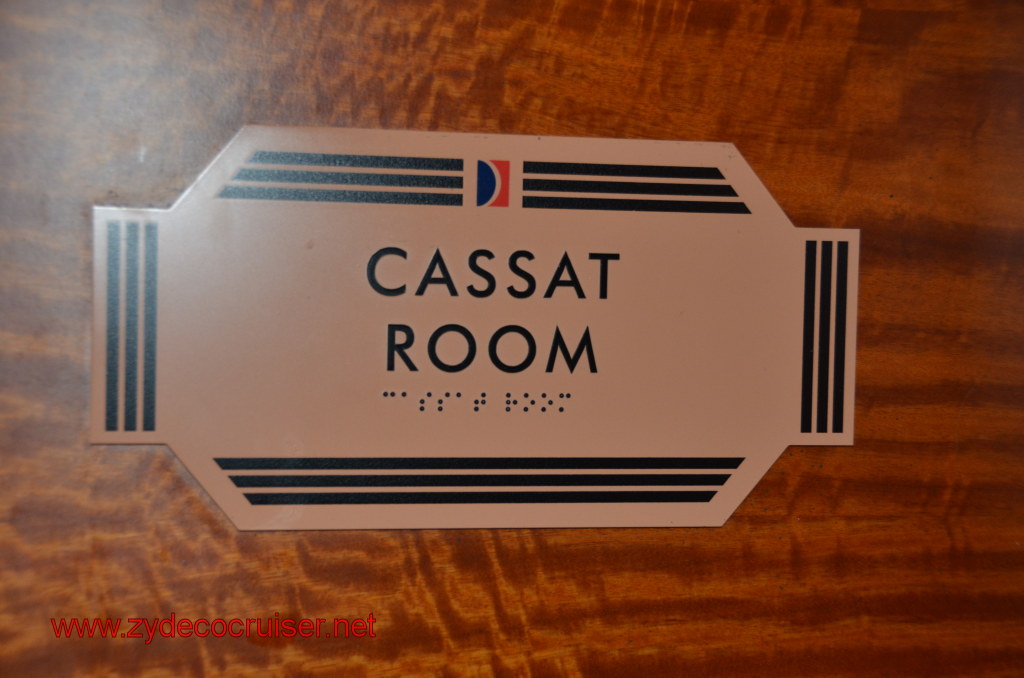 106: Carnival Conquest, Nov 19, 2011, Sea Day 3, Cassat Room
