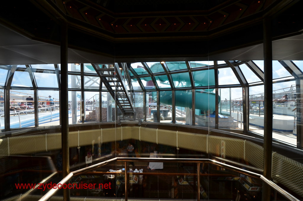 141: Carnival Conquest, Nov 19, 2011, Sea Day 3, Top of the Atrium