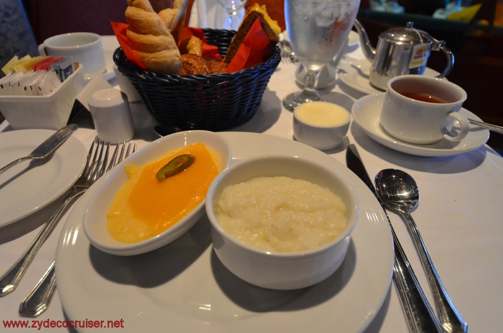 Carnival Conquest, Fun Day at Sea 1, The Punchliner Comedy Brunch, Cheese Grits