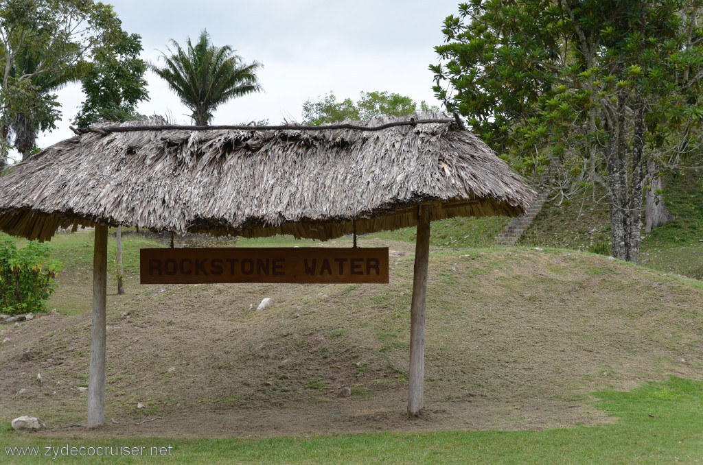 041: Carnival Conquest, Belize, Belize City Tour and Altun Ha, Rockstone Water, Altun Ha is Mayan for Rock Stone Water