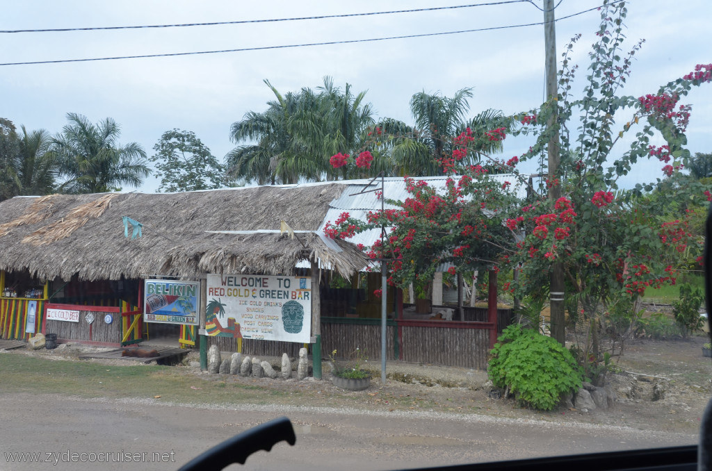 156: Carnival Conquest, Belize, Belize City Tour and Altun Ha, Welcome to Red, Gold, & Green Bar!