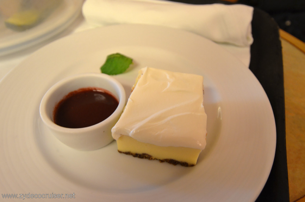 197: Carnival Conquest, Belize, Room Service, Strawberry Cheesecake, 
