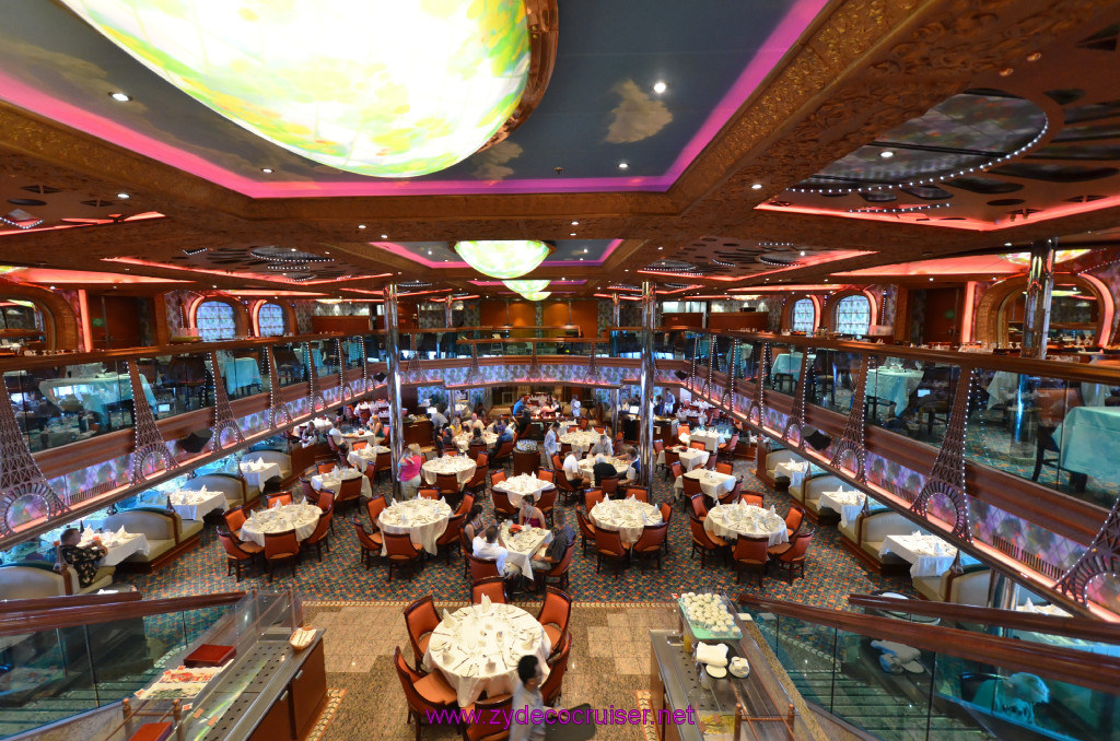 067: Carnival Conquest Cruise, Fun Day at Sea 1, Renoir Restaurant, 