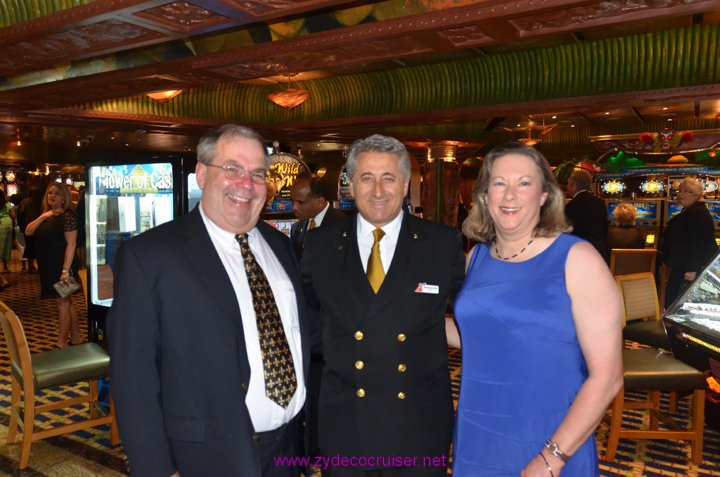 127: Carnival Conquest Cruise, Fun Day at Sea 1, Elegant Night with the Captain, 