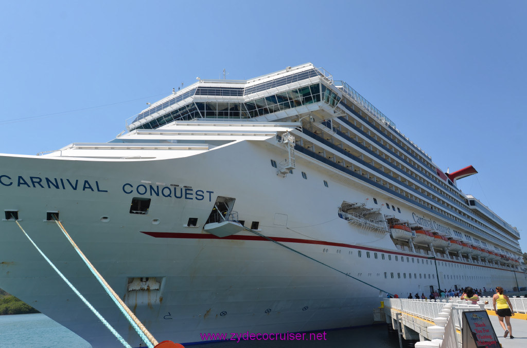 160: Carnival Conquest Cruise, Roatan, 