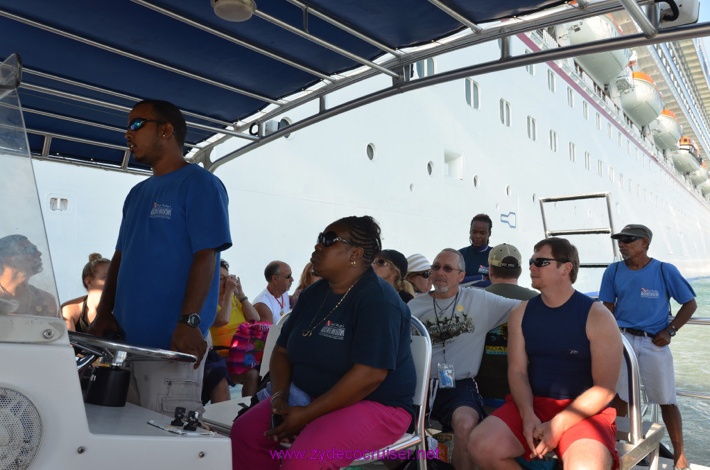 013: Carnival Conquest Cruise, Belize, Sergeant's Cay Snorkel