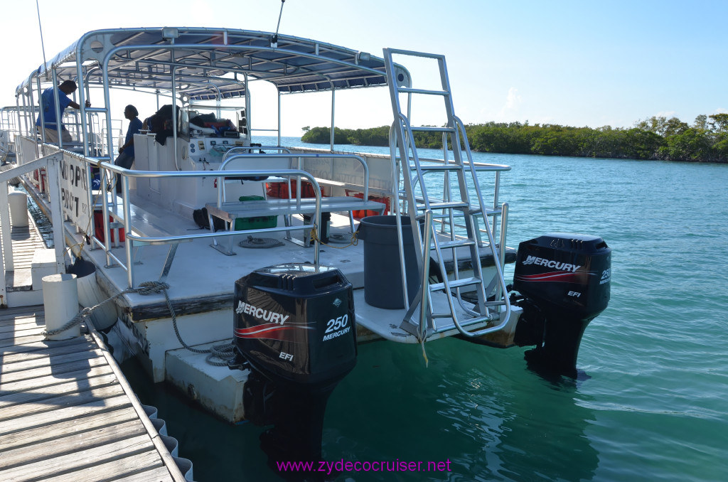 030: Carnival Conquest Cruise, Belize, Sergeant's Cay Snorkel
