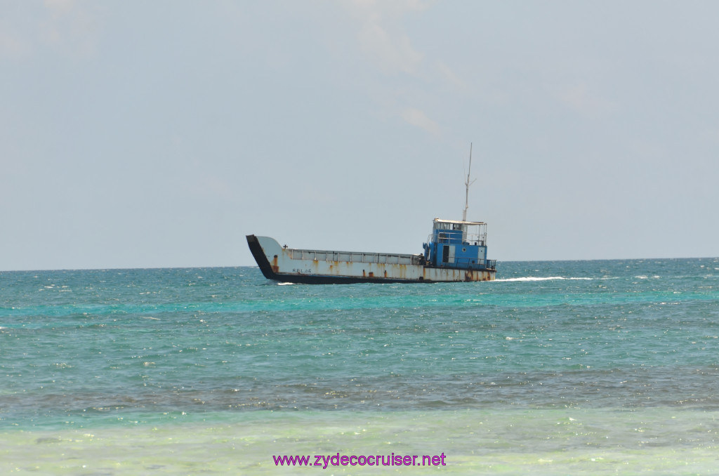 068: Carnival Conquest Cruise, Belize, Sergeant's Cay Snorkel