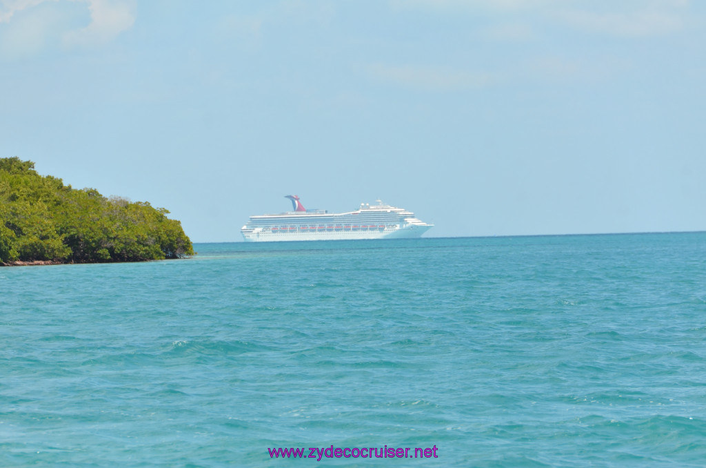 081: Carnival Conquest Cruise, Belize, Sergeant's Cay Snorkel