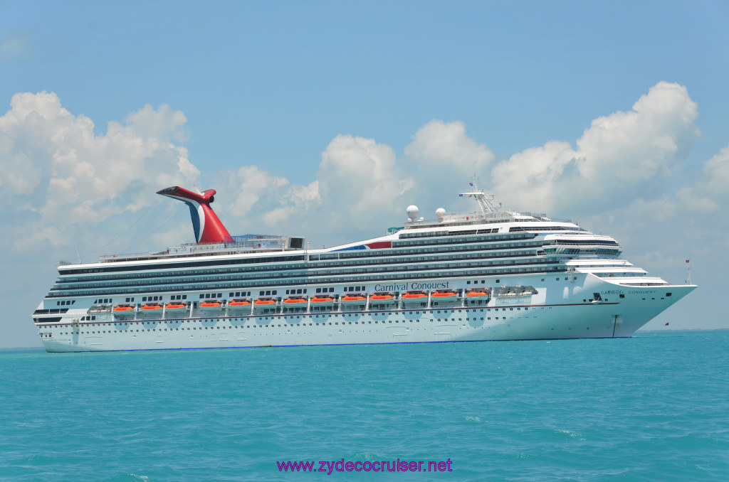 084: Carnival Conquest Cruise, Belize, Sergeant's Cay Snorkel