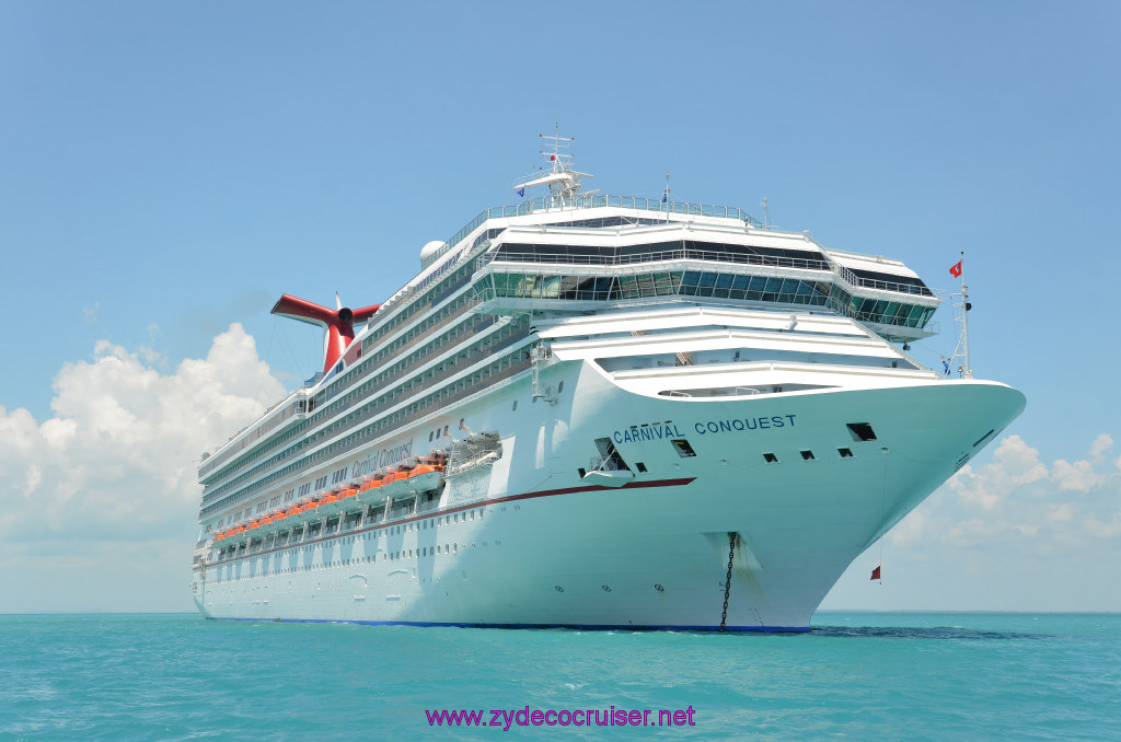 090: Carnival Conquest Cruise, Belize, Sergeant's Cay Snorkel