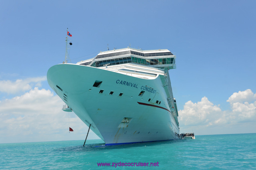 095: Carnival Conquest Cruise, Belize, Sergeant's Cay Snorkel