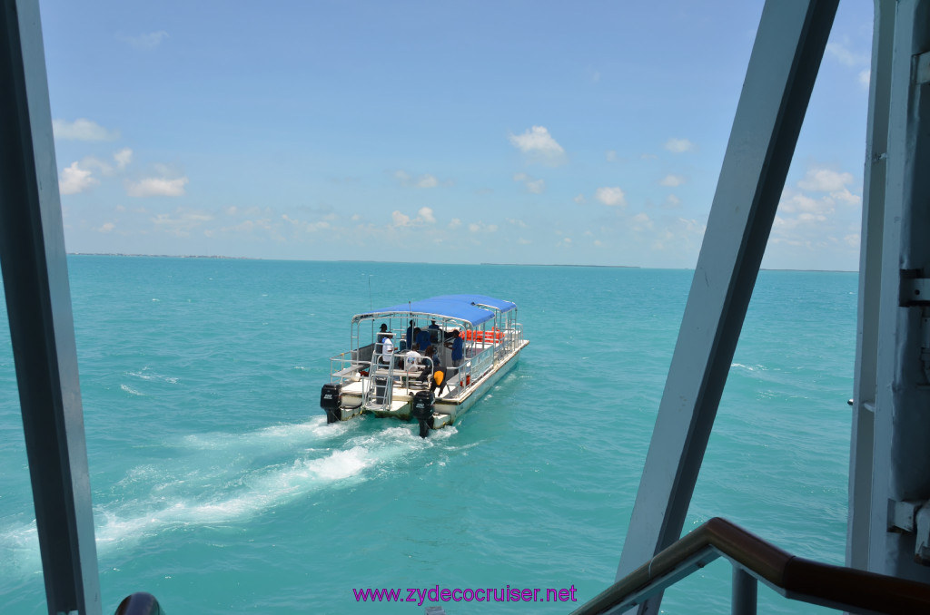 101: Carnival Conquest Cruise, Belize, Sergeant's Cay Snorkel