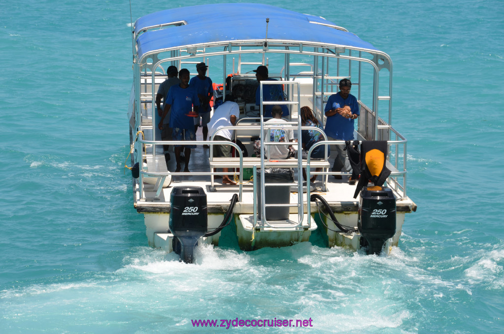 102: Carnival Conquest Cruise, Belize, Sergeant's Cay Snorkel