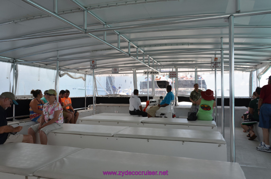 104: Carnival Conquest Cruise, Belize, Sergeant's Cay Snorkel