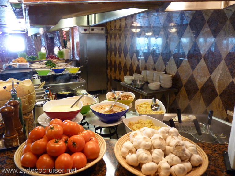 Carnival Dream Pasta Bar Cooking Station