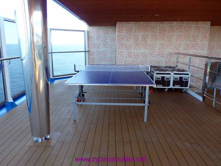 5004: Carnival Dream, Mediterranean Cruise, Ping Pong Table