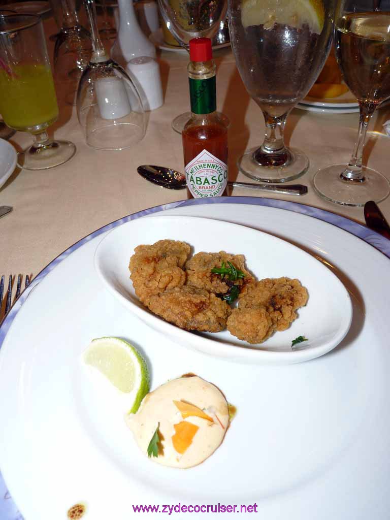 Carnival Dream - Golden Fried Oysters
