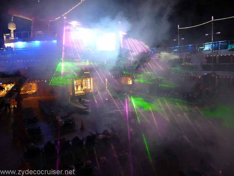 6259: Carnival Dream, Monte Carlo, Monaco - Laser Show