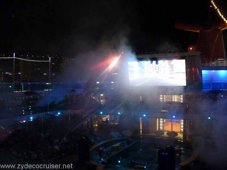 6265: Carnival Dream, Monte Carlo, Monaco - Laser Show
