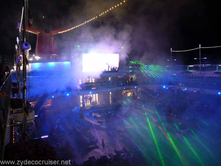 6275: Carnival Dream, Monte Carlo, Monaco - Laser Show