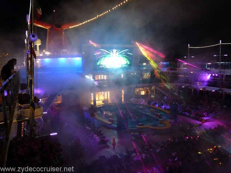 6277: Carnival Dream, Monte Carlo, Monaco - Laser Show