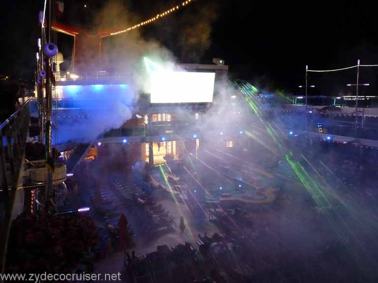 6280: Carnival Dream, Monte Carlo, Monaco - Laser Show