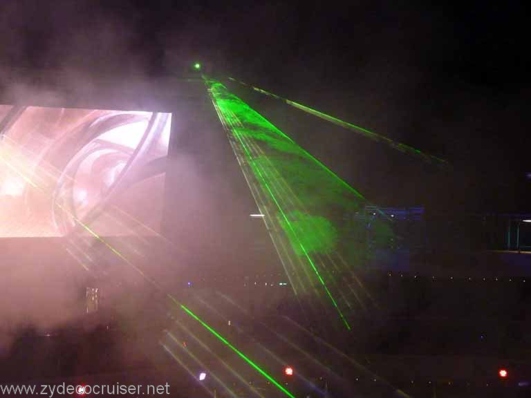 6286: Carnival Dream, Monte Carlo, Monaco - Laser Show