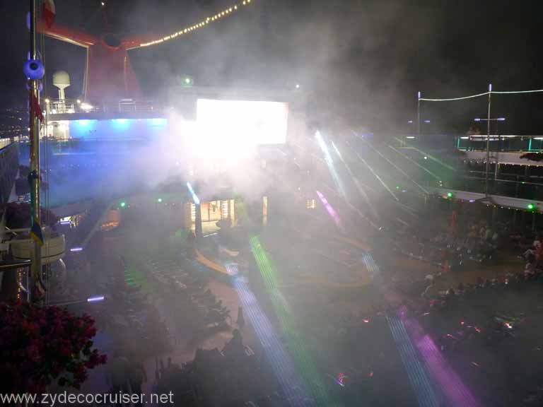 6290: Carnival Dream, Monte Carlo, Monaco - Laser Show