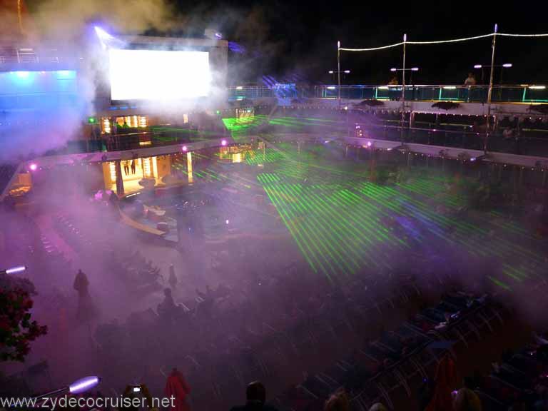 6291: Carnival Dream, Monte Carlo, Monaco - Laser Show