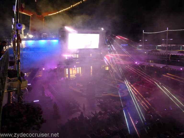 6292: Carnival Dream, Monte Carlo, Monaco - Laser Show