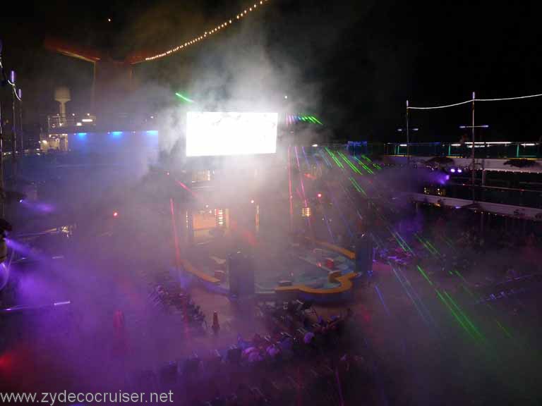 6294: Carnival Dream, Monte Carlo, Monaco - Laser Show