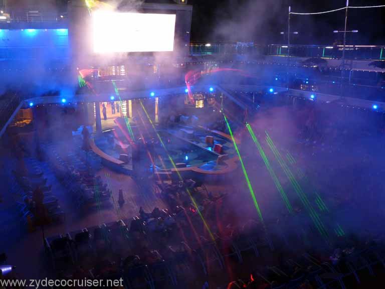 6295: Carnival Dream, Monte Carlo, Monaco - Laser Show