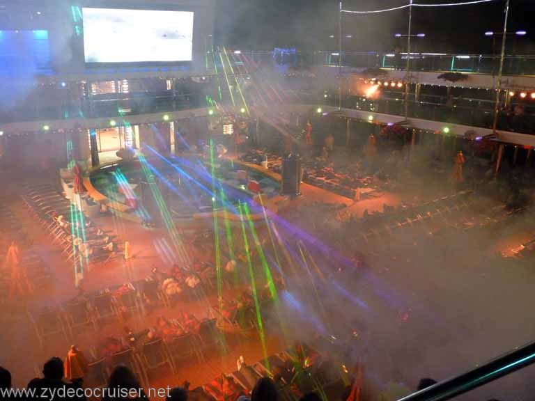 6306: Carnival Dream, Monte Carlo, Monaco - Laser Show