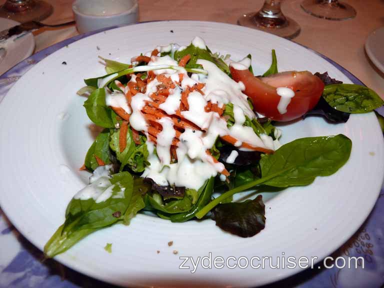 Carnival Dream - Mixed Garden and Field Greens, with Blue Cheese!