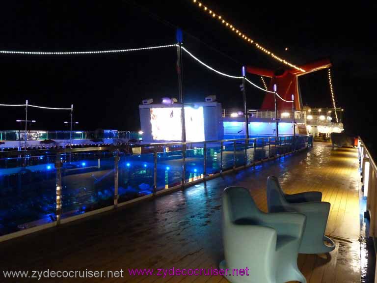 0436: Carnival Dream, Transatlantic Cruise, Barcelona - Carnival Dream at Night, 