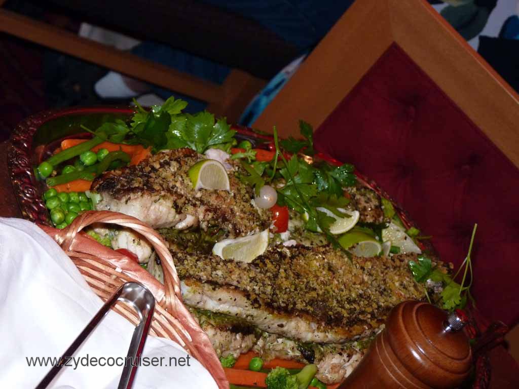 Carnival Dream - Chef special Hake fish