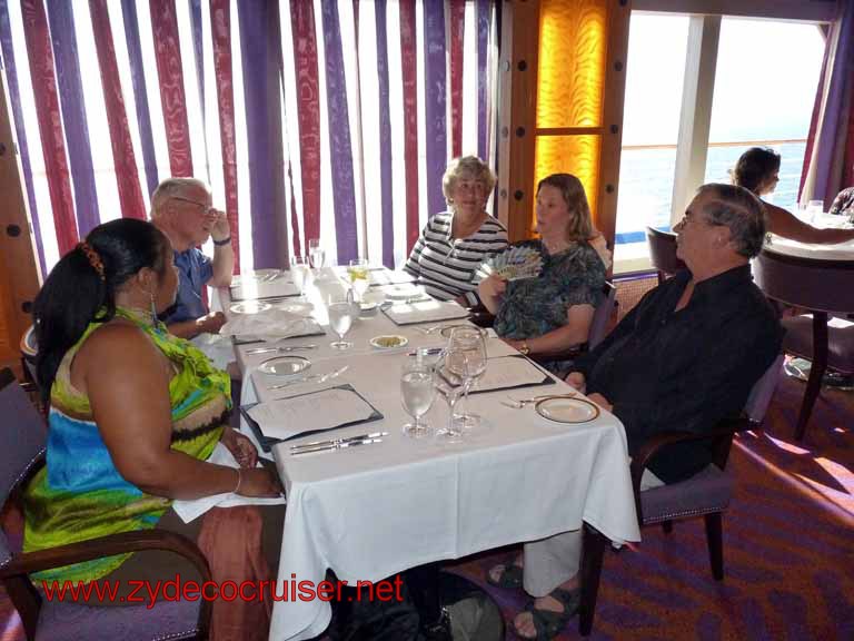 2060: Carnival Dream, Transatlantic Cruise, Chef's Art Supper Club Lunch, 