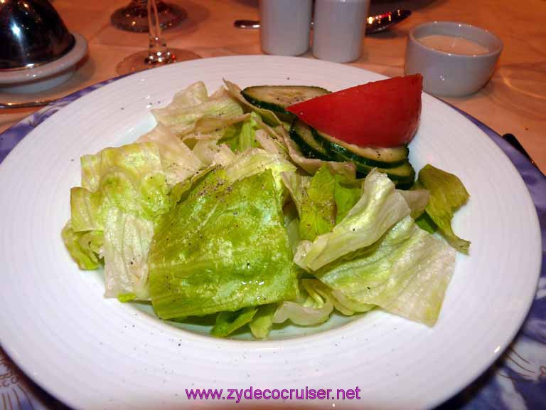Carnival Dream - Chopped Lettuce and Tomato Salad (off menu)